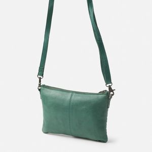 2. Borsa piccola tracolla Biba Lewisburg Bricks verde