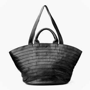 1. Biba Lewisburg Bricks Large Shoulder Bag black