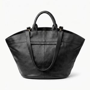 2. Biba Lewisburg Bricks Large Shoulder Bag black