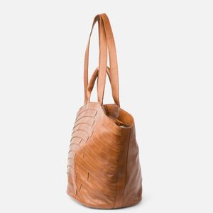 2. Biba Lewisburg Bricks Large Shoulder Bag brown