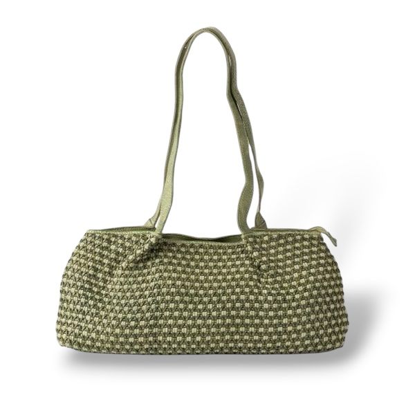 Borsa shopping a spalla BIBA Mullen verde menta BIBA