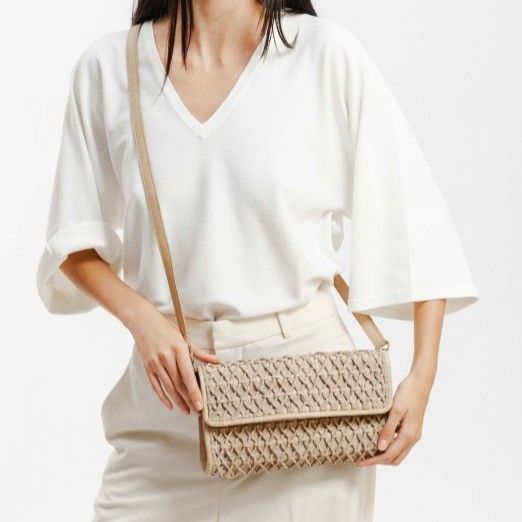 4. Borsa tracolla BIBA Nekimi crema BIBA nek1l