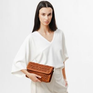 5. Borsa tracolla BIBA Nekimi marrone