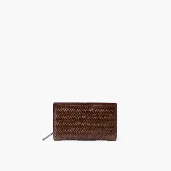 1. BIBA Perkins Wallet dark brown BIBA per13l