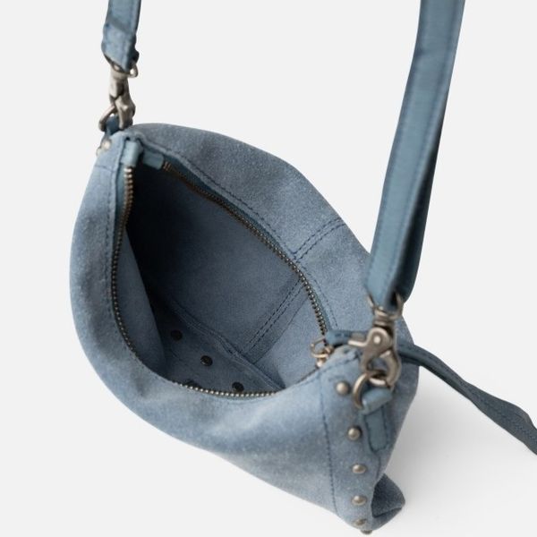 2. Mini borsa a tracolla BIBA Perry blu jeans BIBA prr1l