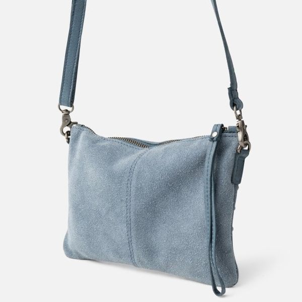 3. Mini borsa a tracolla BIBA Perry blu jeans BIBA prr1l