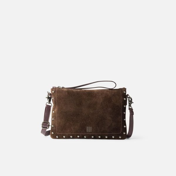 1. Mini borsa a tracolla BIBA Perry marrone scuro BIBA prr1l