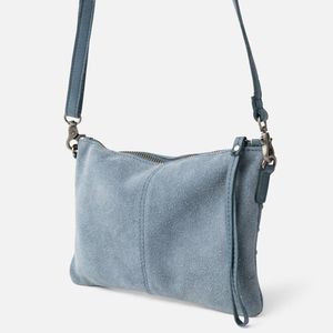 3. Mini borsa a tracolla BIBA Perry blu jeans