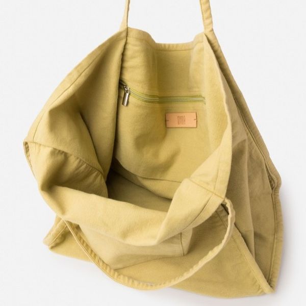 2. Borsa sacca BIBA Palm senape BIBA plm1b