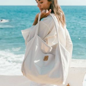 2. Borsa sacca BIBA Palm naturale