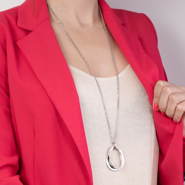 2. Necklace LS1672-1/1 steel gray LOTUS Style ls1672-1/1