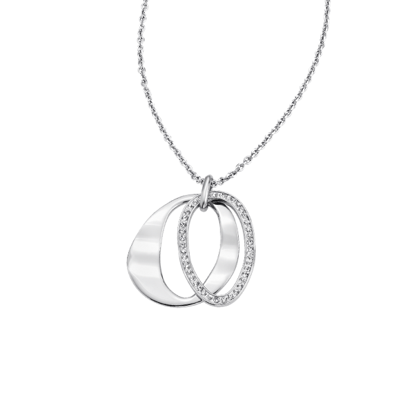 1. Necklace LS1672-1/1 steel gray