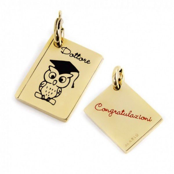 Graduation Charm Gold Marlù Gioielli