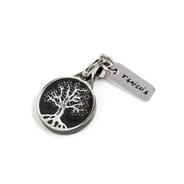 Charm tondo “Famiglia” Brunito Marlù Gioielli