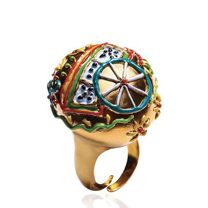 ANELLO GONFI D'AUTORE J-A59 Oro GIULIANAdiFRANCO gioielli