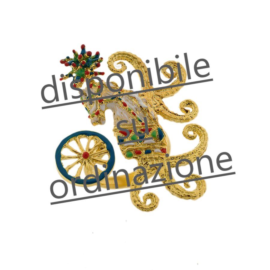 3. Ring Carovana Siciliana J-A70 Gold GIULIANAdiFRANCO gioielli j-a70