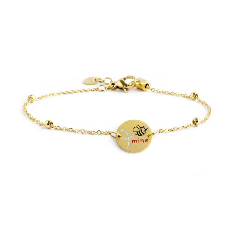 2. Bracciale "Bee Mine" Oro Marlù Gioielli 18br143
