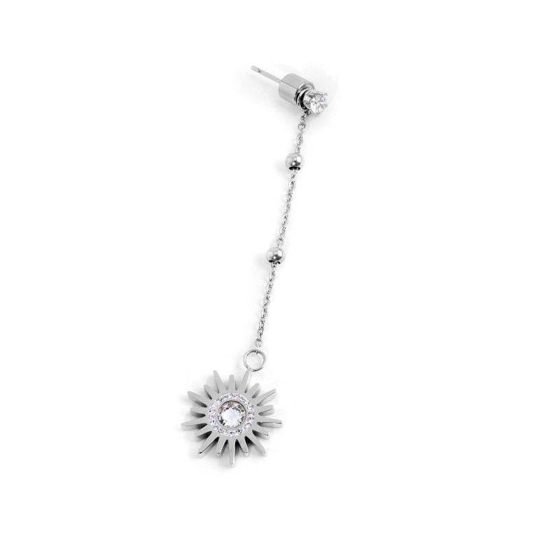 1. Single earring only 1.5 cm Steel grey Marlù Gioielli 33or0007