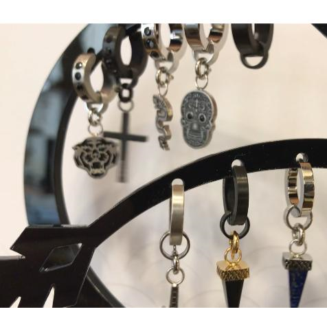 1. Mexican Skull Charm Black Marlù Gioielli 33ch0021st
