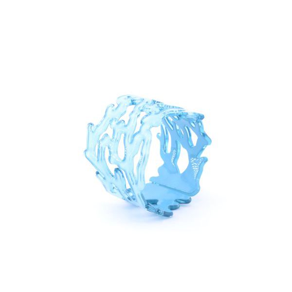 2. Bracciale resina “in fondo al mar” Azzurro