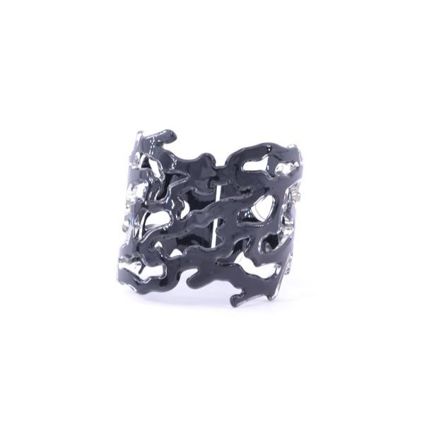 1. Resin bracelet "under the sea" Black