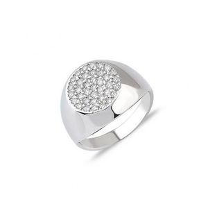 2. Chevalier Dolunay, sterling silver ring silver gray