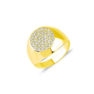 3. Chevalier Dolunay, sterling silver ring gold