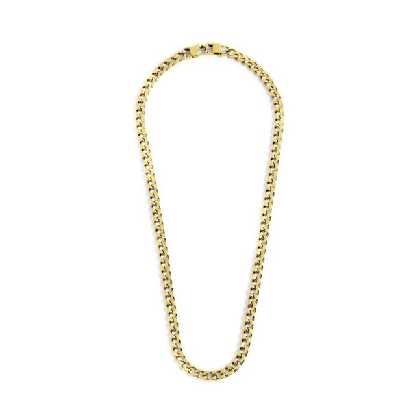 Collana catena grumetta 6 mm Oro Marlù Gioielli