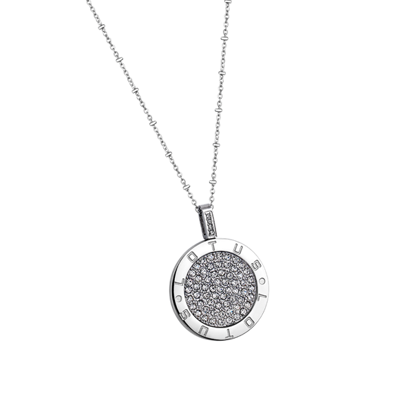 Collana LS1751-1 grigio acciaio LOTUS Style