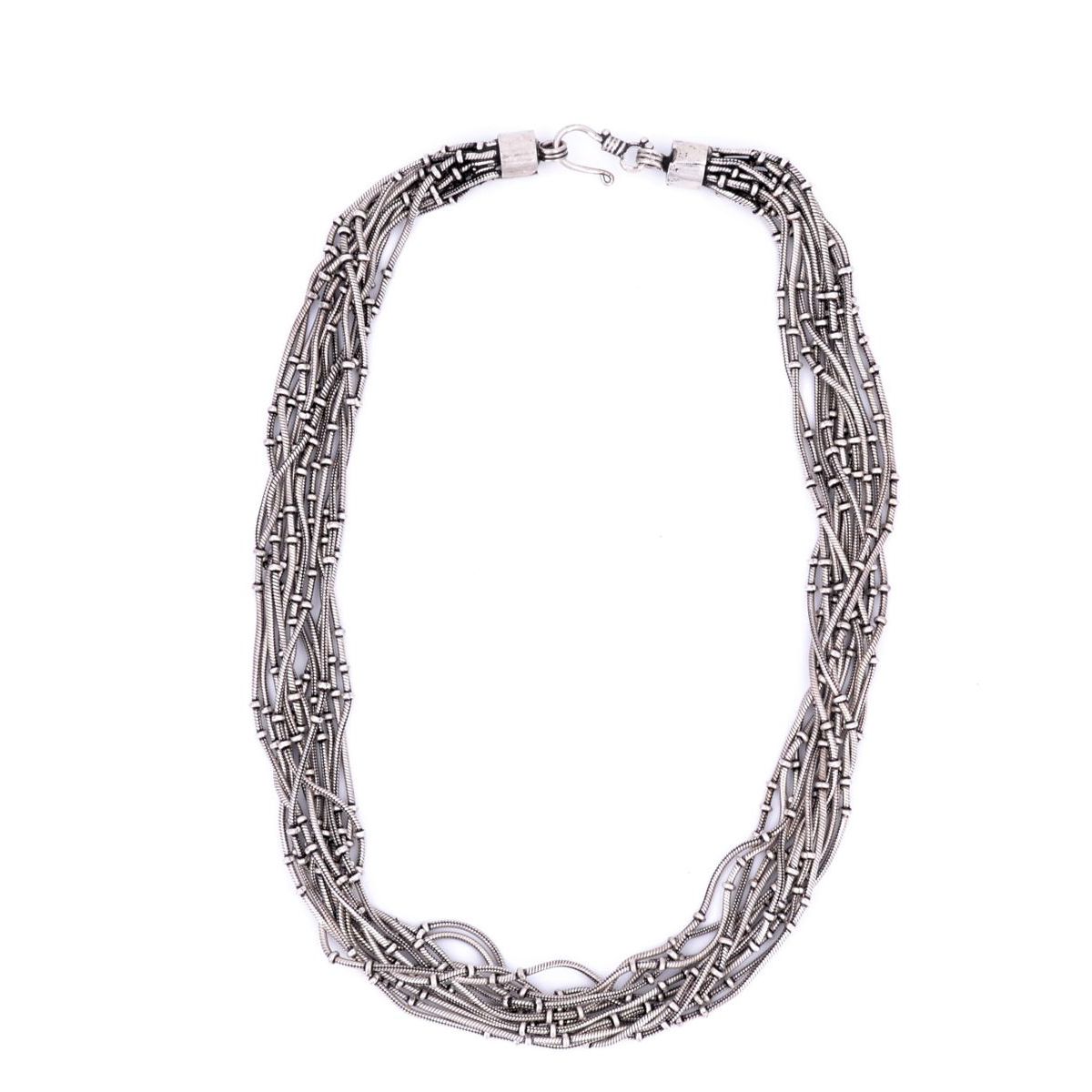 1. Girocollo multifili catena snake Brunito BRASS Workshop brscla03