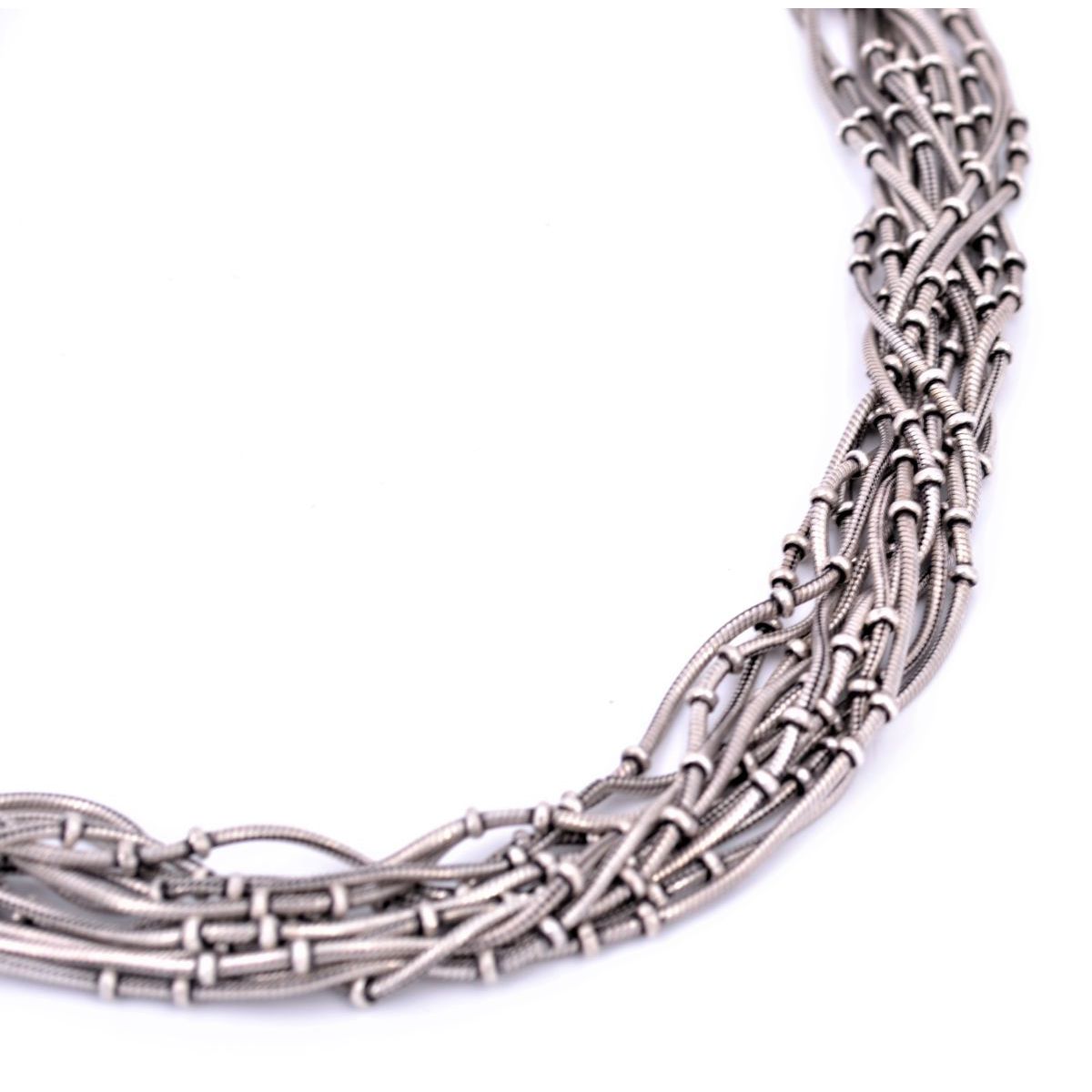 4. Girocollo multifili catena snake Brunito BRASS Workshop brscla03
