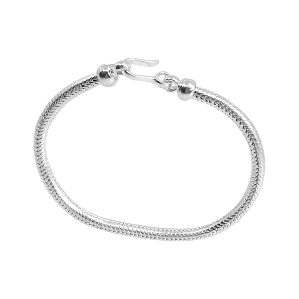 Bracciale “snake” 5 mm Argento BRASS Workshop