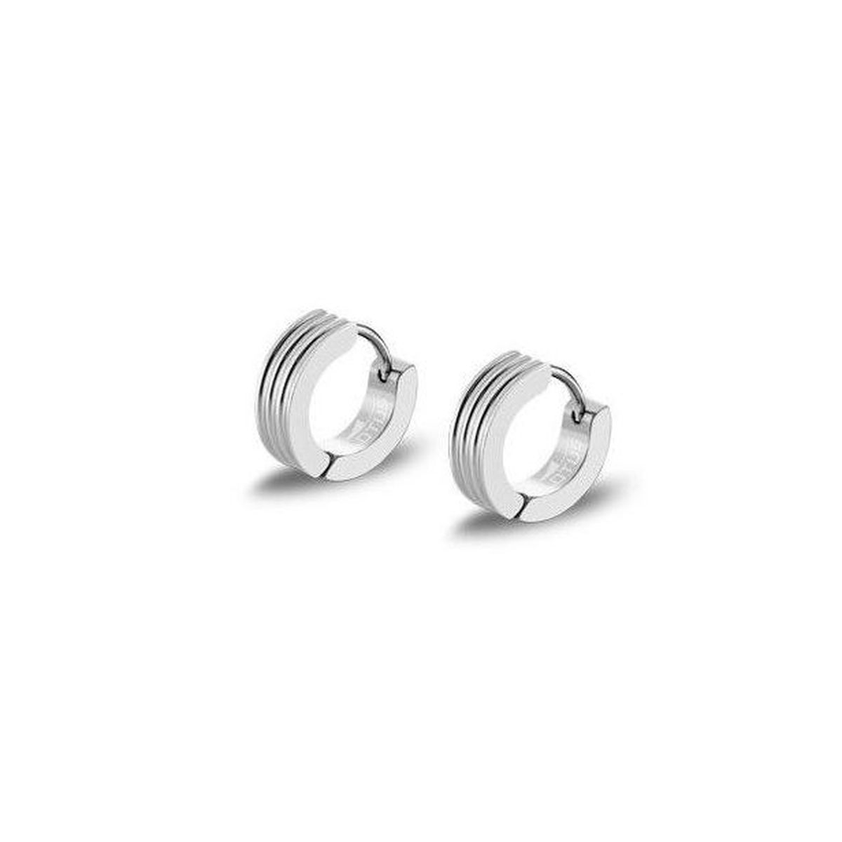 1. Orecchini LS2154 grigio acciaio LOTUS Style ls2154-4