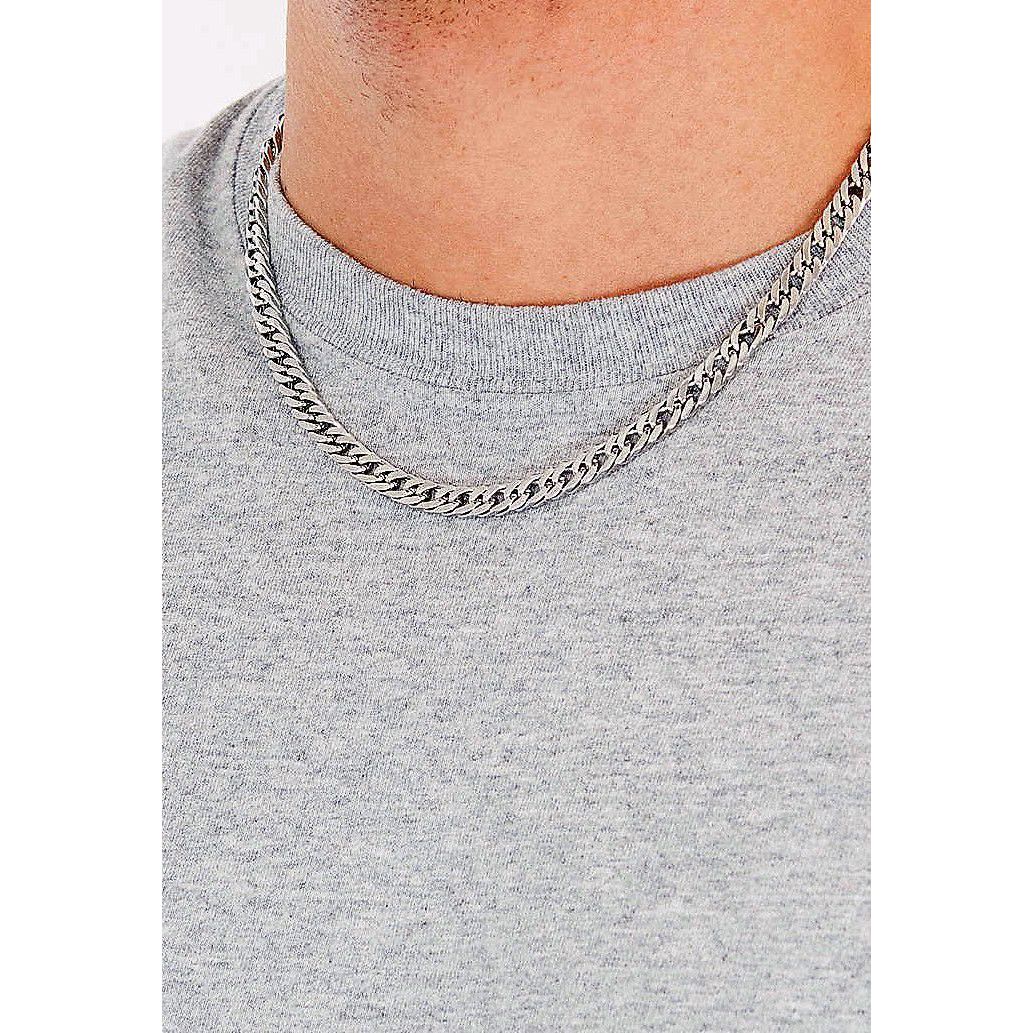 2. LS1939 Necklace Steel grey LOTUS Style ls1939/1/1