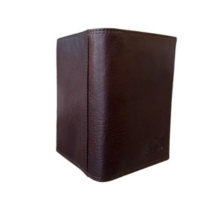 2. Document and card holder Dark brown