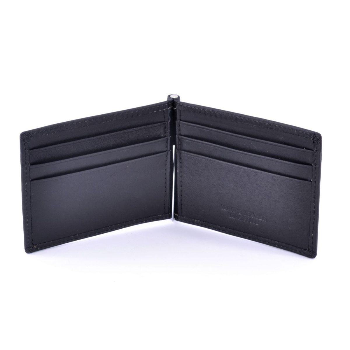 2. Spring-loaded card holder black BRASS Workshop op-8413