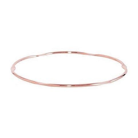 Bracciale rigido acciaio rosato Rosato Marlù Gioielli