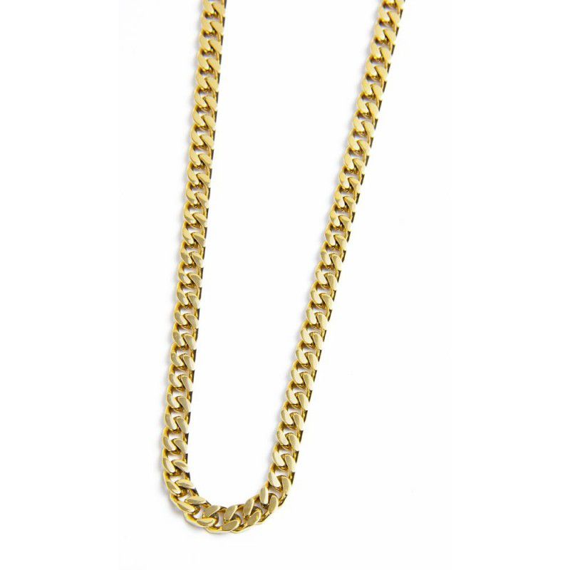 2. Steel chain necklace 4.4 mm Gold Marlù Gioielli 2ca0023