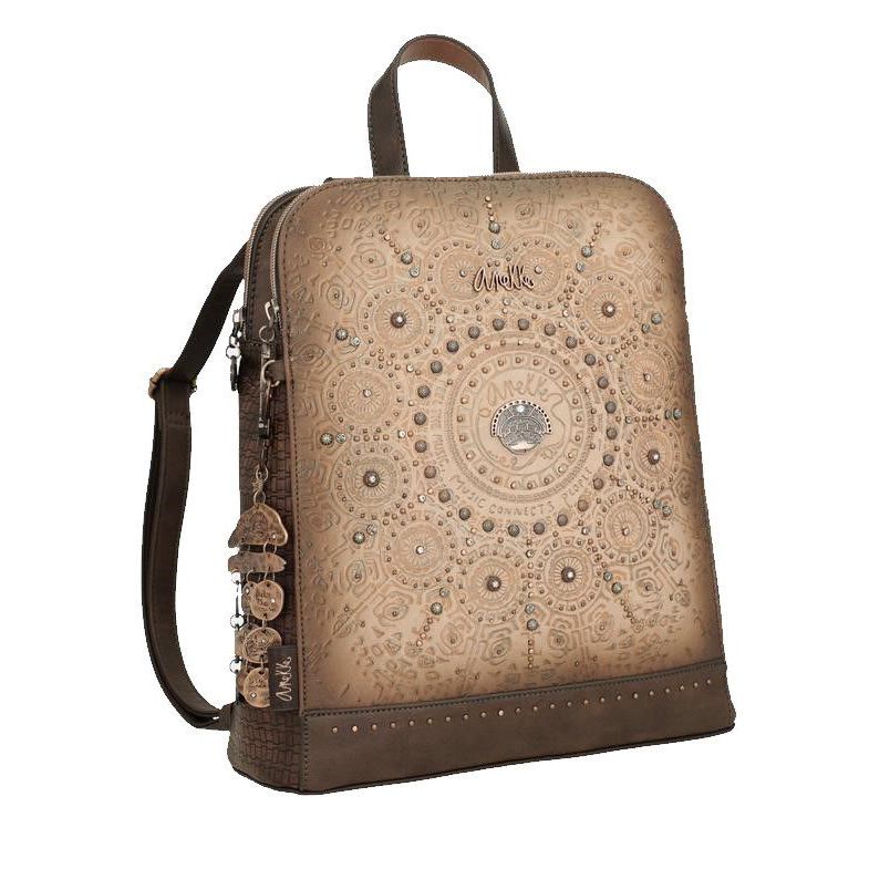 Zaino trasparente resistente con cinghie rinforzate, grande zaino