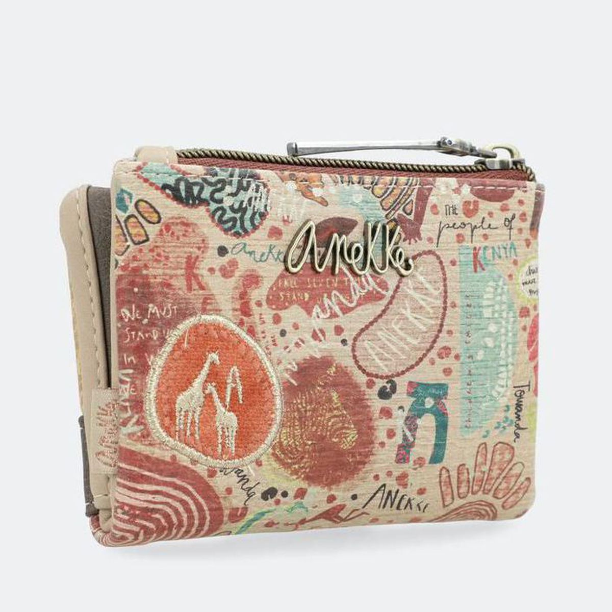 Anekke pocket wallet brown Anekke 32721-07-910