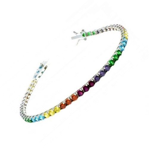 bracciale palline nere e oro giallo liscie 18kt - Gioielleria online