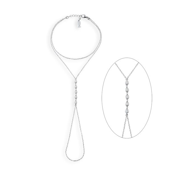 1. Glint, sterling silver Shahmaran silver gray