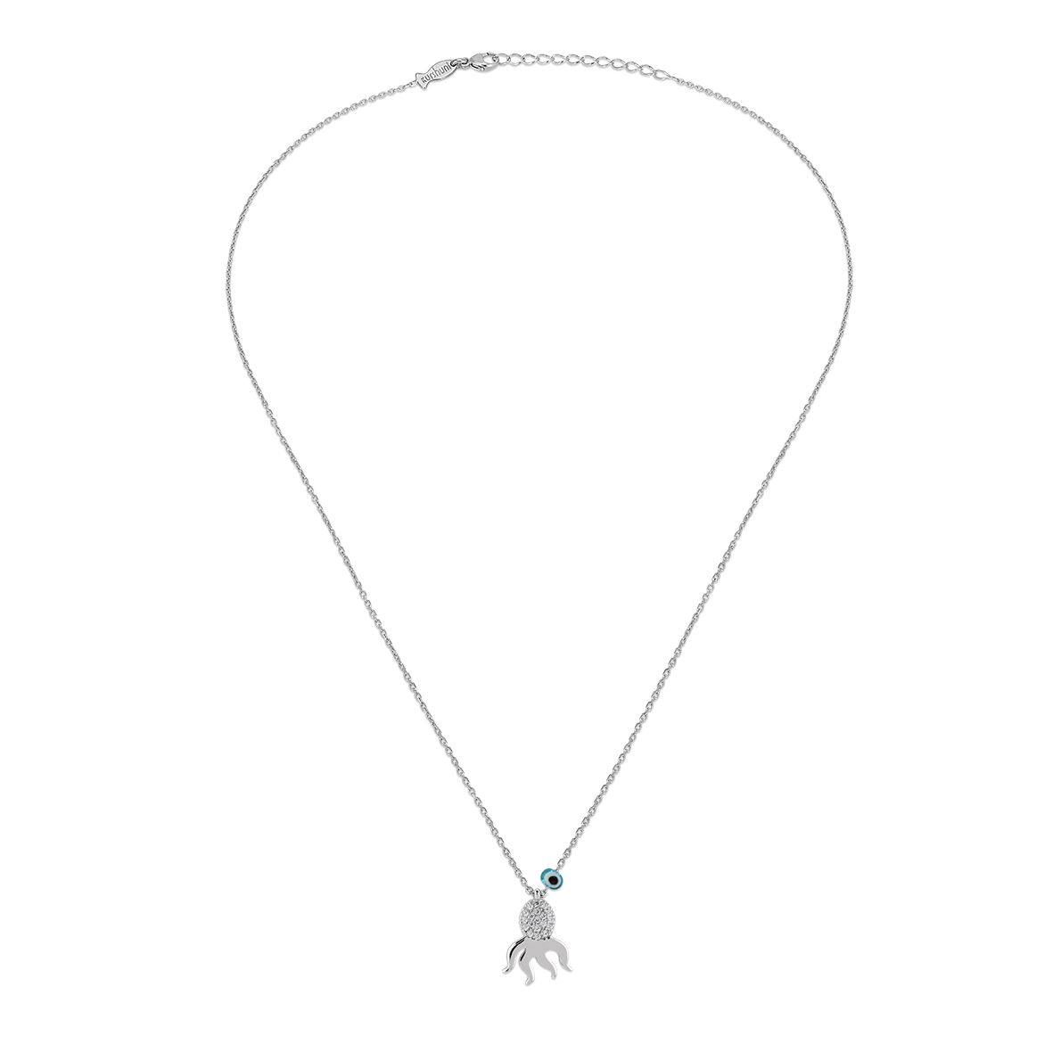 1. Collana Polpo argento Kurshuni Gioielli kr695-200