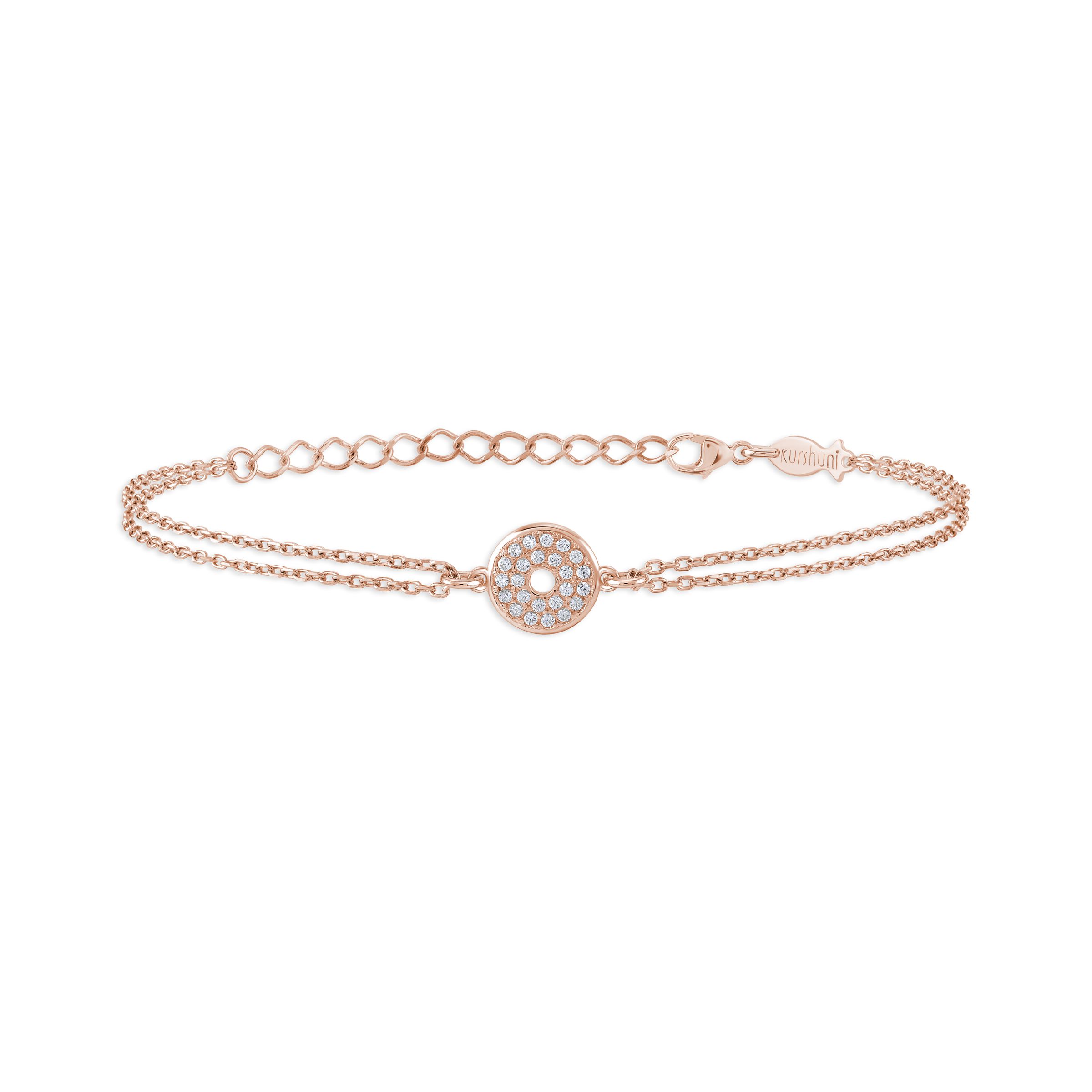 Bracciale Donna In Rosato Con Messaggi Casual – Gioielli Moda RMA10