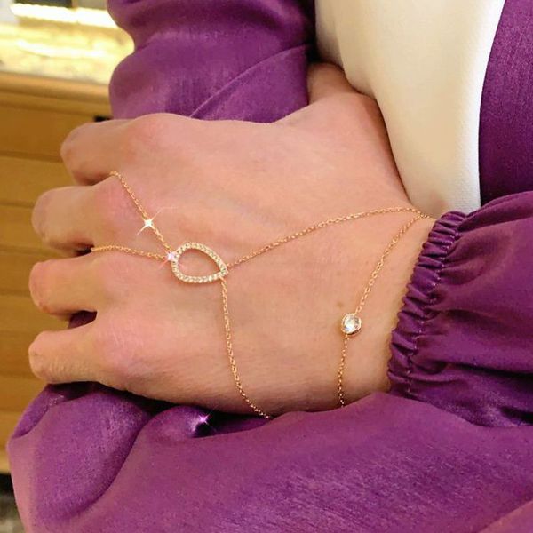 2. Drop, silver chain Shahmaran rosegold Kurshuni Gioielli kr384-900