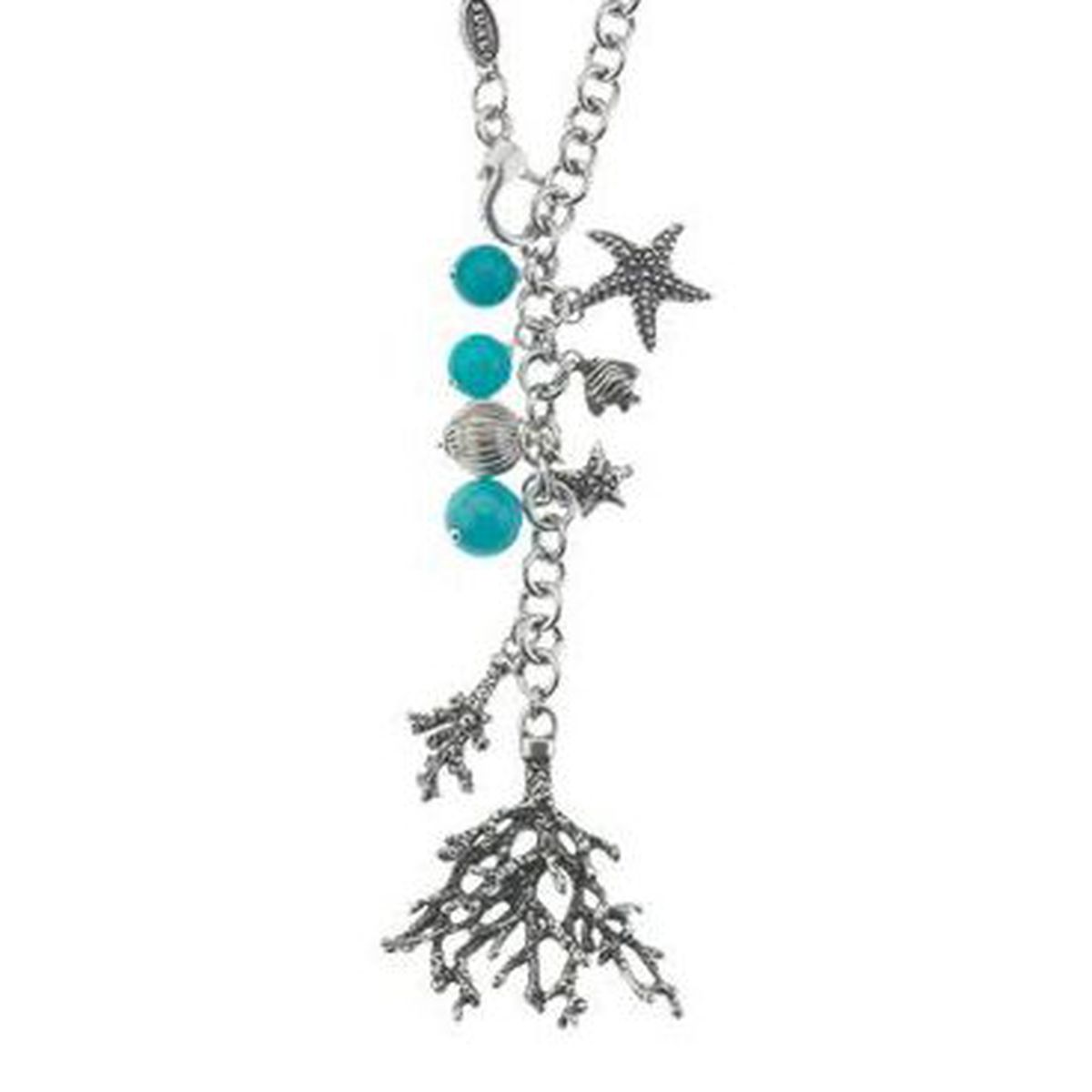 2. Turquoise Sea Reef Necklace turquoise Suali Gioielli bm2112
