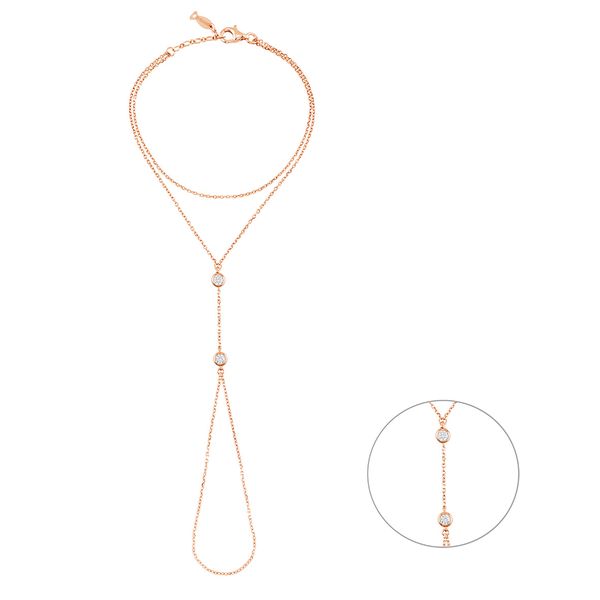 1. Baciamano Glint rosato Kurshuni Gioielli kr204a-900
