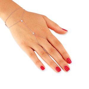 2. Baciamano Glint grigio argento