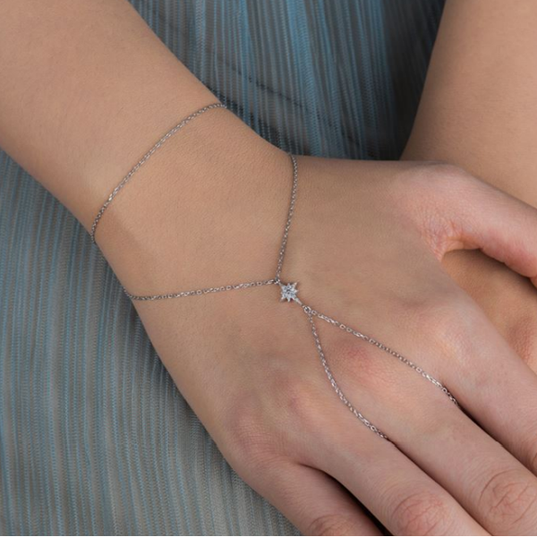 1. Polaris shahmaran bracelet silver gray Kurshuni Gioielli kr790-900sp