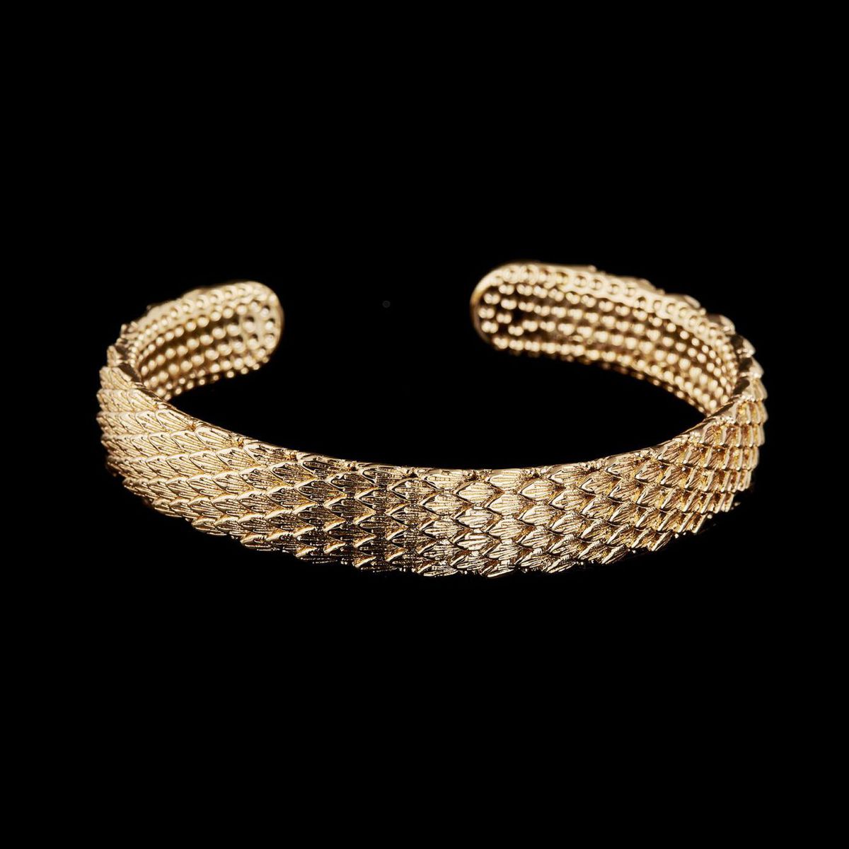 bracciale alla schiava in oro